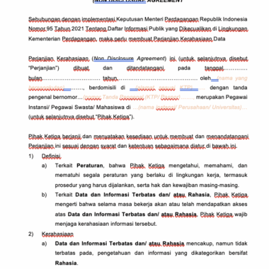 Non-Disclosure Agreement (NDA)